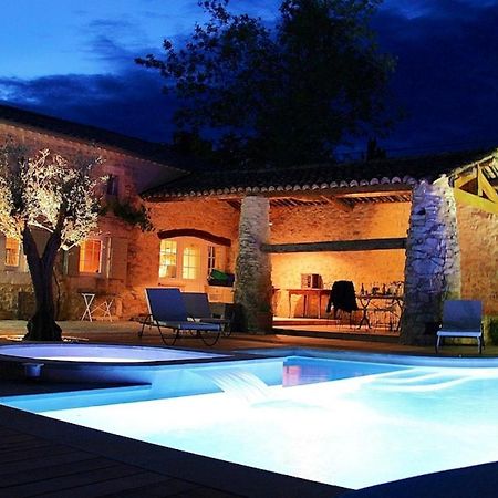 Villa Charmante A Lussan Avec Piscine Privee Et Jardin Closa 外观 照片